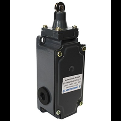 Выключатель ВП 19М-21Б-421-67 У2.17, четырёхполюсный, толкатель с роликом, 3з+1р, IP67, путевой (ЭТ) ET003789 Выключатель ВП 19М-21Б-421-67 У2.17, четырёхполюсный, толкатель с роликом, 3з+1р, IP67, путевой (ЭТ) ET003789