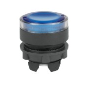 Головка кнопки OptiSignal D22 A5-PL-6 с подсветкой синяя пластик ZB5AW363 332309