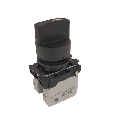 КПЕ2122Р-черный-2но+2нз-ручка-фикс-3поз-IP40 311138 КПЕ2122Р-черный-2но+2нз-ручка-фикс-3поз-IP40 311138