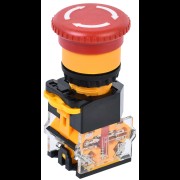 Кнопка D8-11ZS "Грибок" d=22мм 1з+1р пов. с фик. красная IEK BBG30-11ZS-3-23-K04