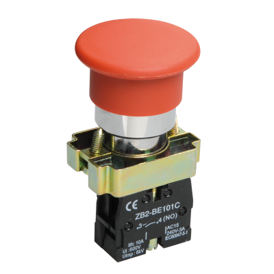 Кнопка управления LAY5-BC41"Грибок" красная 1з IEK BBG70-BC-K04 Кнопка управления LAY5-BC41"Грибок" красная 1з IEK BBG70-BC-K04