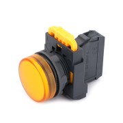 Сигнальная лампа SB5 в сборе модульная 22 мм желтая 24В DC SB5AVB5