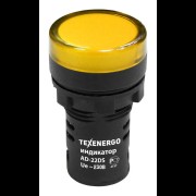 Арматура светосигнальная AD22DS 230В желтая Техэнерго te00115547