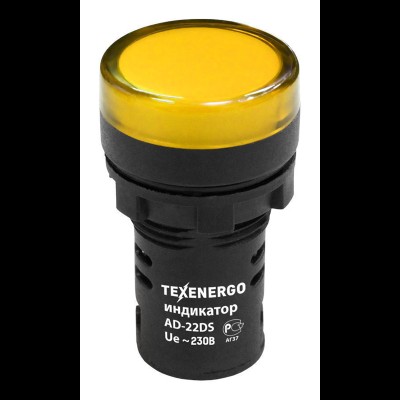 Арматура светосигнальная AD22DS 230В желтая Техэнерго te00115547 Арматура светосигнальная AD22DS 230В желтая Техэнерго te00115547