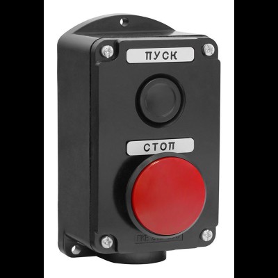 Пост кнопочный ПКЕ 212-2 (закр. IP40) Красный Гриб te00375724 Пост кнопочный ПКЕ 212-2 (закр. IP40) Красный Гриб te00375724