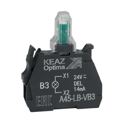 Световой блок OptiSignal D22 A45-LB-VB3 зеленый 24VACDC ZBVB3 332206 Световой блок OptiSignal D22 A45-LB-VB3 зеленый 24VACDC ZBVB3 332206