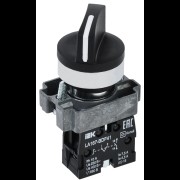 Переключатель LA167-BDF41 2 полож. 1з черный IEK BSW20-BDF41-1-24-67-2-K02