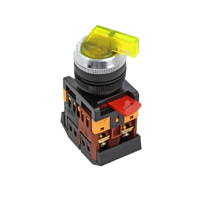 Переключатель ANLC-22 3P желтый с подсветкой 380В NO+NC EKF PROxima psw-anlc-3p-o-380 psw-anlc-3p-o-380 Переключатель ANLC-22 3P желтый с подсветкой 380В NO+NC EKF PROxima psw-anlc-3p-o-380 psw-anlc-3p-o-380