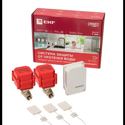 Система защиты от протечки воды 1/2 дюйма AquaExpert PROxima EKF AquaExpert-1/2 Система защиты от протечки воды 1/2 дюйма AquaExpert PROxima EKF AquaExpert-1/2