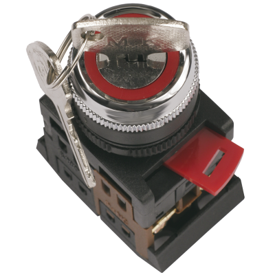 Переключатель АKS-22 черн. с ключ. 2 полож. I-O 1з+1р IEK BSW10-AKS-2-K02 Переключатель АKS-22 черн. с ключ. 2 полож. I-O 1з+1р IEK BSW10-AKS-2-K02