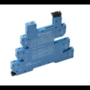 Розетка MasterINPUT с винт. клеммами (с зажимной клетью) для реле 34 серии 220В DC в комплекте пластик. клипса опции: LED 93647220 93640125