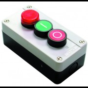 Кнопочный пост NP2-B363, сигн.лампа+1НО+1НЗ (CHINT) 574903