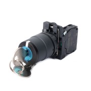 SE Переключатель SB5 в сборе модульный 22мм 2поз с возвратом ключ пр-лев 1НО SB5AG61