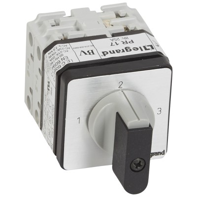 Переключатель кулачковый 3 напр. 1п 20А PR17 027499 Переключатель кулачковый 3 напр. 1п 20А PR17 027499