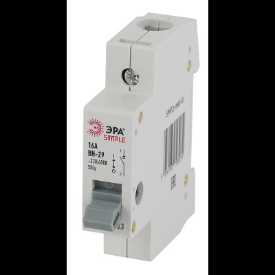 Выключатель SIMPLE-mod-58 SIMPLE нагрузки 1P 63А ВН-29 Б0039248 Выключатель SIMPLE-mod-58 SIMPLE нагрузки 1P 63А ВН-29 Б0039248