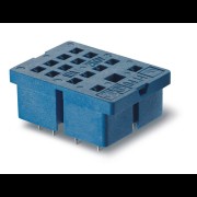 Розетка для монтажа на плате для реле 55.32 в комплекте металлич. клипса 094.51 9412SMA 9414SMA