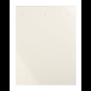 Табличка полужесткая для маркировки оболочек. Клейкое основание. ПВХ. Белая TASE80100AW