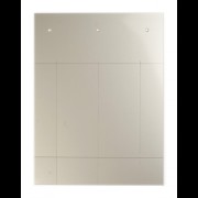 Табличка полужесткая для маркировки оболочек. Клейкое основание. ПВХ. Металлик TASE4090AM