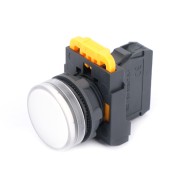 Лампа сигнальная SB5 в сборе модульная 22 мм белая 24В DC SE SB5AVB1