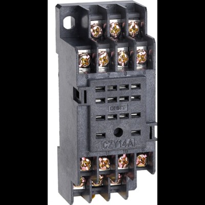 Розетка CZY14A для JZX-22F(D) 4 контакта (CHINT) 285976 Розетка CZY14A для JZX-22F(D) 4 контакта (CHINT) 285976