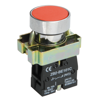 Кнопка управления LAY5-BA42 без подсветки красная 1р IEK BBT61-BA-K04 Кнопка управления LAY5-BA42 без подсветки красная 1р IEK BBT61-BA-K04