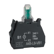 Световой блок OptiSignal D22 A45-LB-VB1 белый 24VACDC ZBVB1 332202