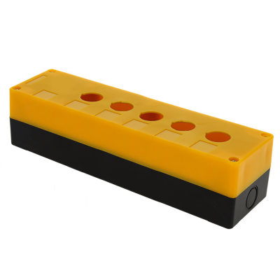 Корпус КП105 пластиковый 5 кнопок желтый EKF PROxima cpb-105-o cpb-105-o Корпус КП105 пластиковый 5 кнопок желтый EKF PROxima cpb-105-o cpb-105-o
