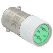 Лампа сменная зеленая матрица/12В IEK BMS10-012-K06