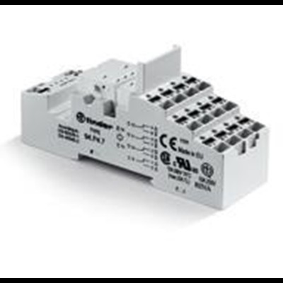 Розетка с безвинт. клеммами (пружинный зажим) для реле 34 серии 24В DC в комплекте пластик. клипса опции: LED 93517024 94P47SMA Розетка с безвинт. клеммами (пружинный зажим) для реле 34 серии 24В DC в комплекте пластик. клипса опции: LED 93517024 94P47SMA