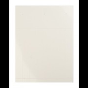 Табличка полужесткая. Установка в держатель. ПВХ-0,5. Белая TAS6715W