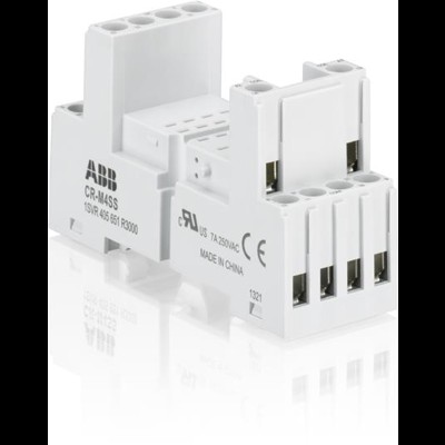 Цоколь CR-M4SS (стандартный) для реле CR-M 2/4ПК 1SVR405651R3000 Цоколь CR-M4SS (стандартный) для реле CR-M 2/4ПК 1SVR405651R3000