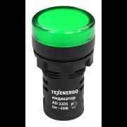 Арматура светосигнальная AD22DS 230В зеленая Техэнерго te00136595