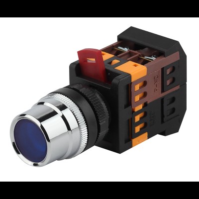 ЭРА Кнопка ABLF-22 синий d22мм неон/240В1з+1р (10/400/3200) Б0045651 ЭРА Кнопка ABLF-22 синий d22мм неон/240В1з+1р (10/400/3200) Б0045651