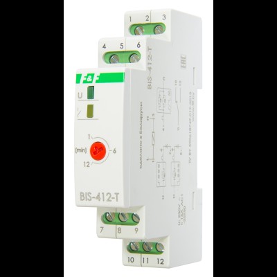 Реле импульсное BIS-412-T, с групповым режимом работы, с встроенным таймером, 230В AC 16А 1NO/NC IP EA01.005.014 Реле импульсное BIS-412-T, с групповым режимом работы, с встроенным таймером, 230В AC 16А 1NO/NC IP EA01.005.014