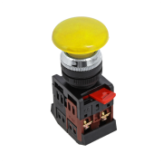 Кнопка AEA-22 желтая NO+NC Грибок EKF PROxima pbn-aea-o pbn-aea-o