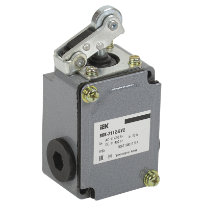 ВПК-2112-БУ2, рычаг с роликом, IP65, IEK KV-1-2112-1 ВПК-2112-БУ2, рычаг с роликом, IP65, IEK KV-1-2112-1