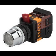 ЭРА Кнопка ABLF-22 белый d22мм неон/240В 1з+1р (10/400/3200) Б0045647