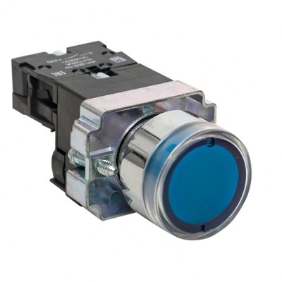 Кнопка BW61 с подстветкой 24В синяя NO EKF PROxima xb2-bw61-24 Кнопка BW61 с подстветкой 24В синяя NO EKF PROxima xb2-bw61-24