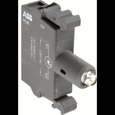 Патрон MLBL-01G со встроенным светодиодом зеленый 24В AC/DC 1SFA611621R1012 Патрон MLBL-01G со встроенным светодиодом зеленый 24В AC/DC 1SFA611621R1012