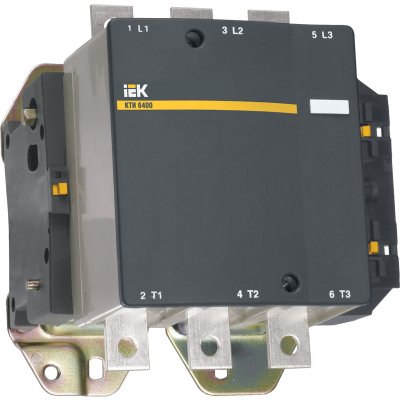 Контактор КТИ-6400 400А 230В/АС3 IEK KKT60-400-230-10 Контактор КТИ-6400 400А 230В/АС3 IEK KKT60-400-230-10