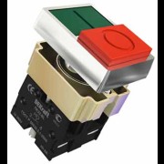 Переключатель I-O BL D22 ЗЕЛ-КР 220В ПЕ-22 25063DEK