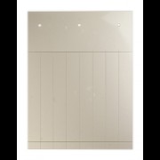 Табличка полужесткая. Установка в держатель. Для маркировки модульного оборудования. ПВХ-0,5. Серебристый TAS8715M