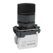 Переключатель OptiSignal D22 C5-S-53 3 поз с возвратом пластик 2НО XB5AD53 332187