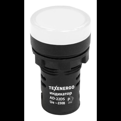 Арматура светосигнальная AD22DS 230В белая Техэнерго te00104732 Арматура светосигнальная AD22DS 230В белая Техэнерго te00104732