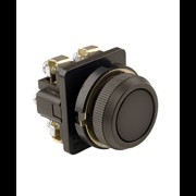 КЕ-011 У3 исп.2, черный, 1з+1р, цилиндр, IP40, 10А, 660В, выключатель кнопочный (ЭТ) ET502424