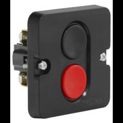 ПКЕ 622 У2, 10А, 660В, чёрный и красный цилиндр, в нишу, IP54, пост управления (ЭТ) ET523350
