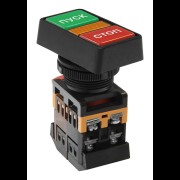 Кнопочный выключатель PPBB-30N сдвоенная "Пуск-Стоп" с подсветкой te00141647