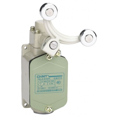 Выключатель путевой YBLX-K1/211 c двумя роликами (R)(CHINT) 441041 Выключатель путевой YBLX-K1/211 c двумя роликами (R)(CHINT) 441041