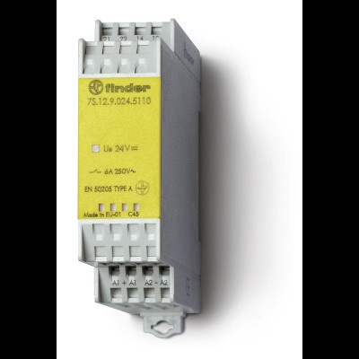 Реле безопасности модульное электромеханич. (реле с принудительным управлением контактами) 2NO+2NC 6А AgNi 120В AC 22.5мм IP54 7S1481200220 7S1290245110 Реле безопасности модульное электромеханич. (реле с принудительным управлением контактами) 2NO+2NC 6А AgNi 120В AC 22.5мм IP54 7S1481200220 7S1290245110
