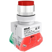 Выкл. кноп. с фикс. ABFP 22 мм кр. 220В ВK-22 25132DEK